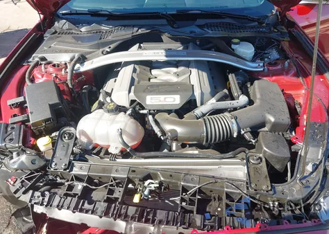 2017 Ford Mustang Gt Premium from USA, damaged, VIN 1FA6P8CF0H5338605